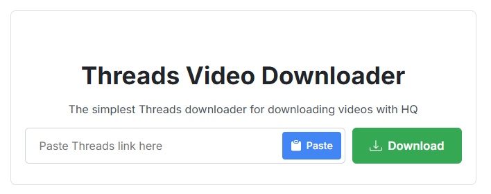 Threads Video Downloader for WordPress (with API & MP3)